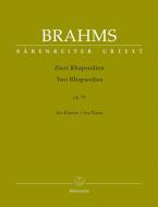 2 Rhapsodies for Piano op. 79 Standard