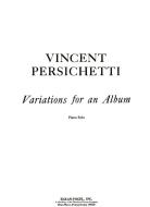 Variations for An Album 