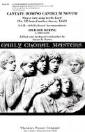 Cantate Domino Canticum Novum 