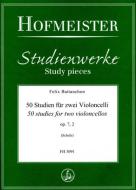 50 studies for two violoncellos 2 op. 7, 2 Vol. 2 