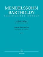 Canción sin letra op. 109 Standard