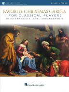 Favorite Christmas Carols for Classical Players - Cello and Piano 
