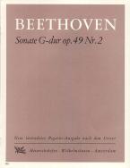 Sonate für Klavier in G-Dur op. 49 Nr. 2 