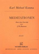 Meditationen über eine Gavotte von J. Ph. Rameau 
