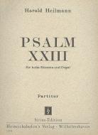 Psalm 23 für hohe Stimme und Orgel op. 56 