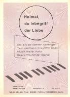 Heimat, du Inbegriff der Liebe 