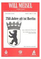 Siebenhundertfünfzig Jahre alt ist Berlin 