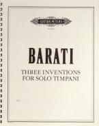 3 Inventions For Solo Timpani 