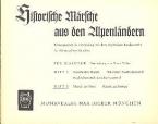 Historische Märsche aus den Alpenländern Heft 2 