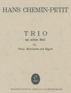 Trio in the Traditional Style 
