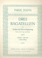 Three Bagatelles op. 19 