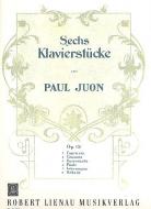 Six Pieces op. 12 