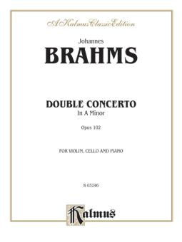 Double Concerto in A Minor, Op. 102 (Cello) 