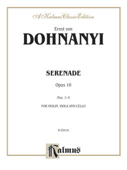 Serenade, Op. 10 (Cello) 
