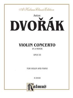 Violin Concerto in A Minor, Op. 53 (Piano) 