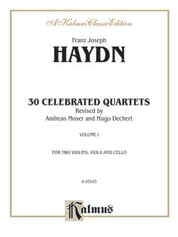 Thirty Celebrated String Quartets Vol. 1 