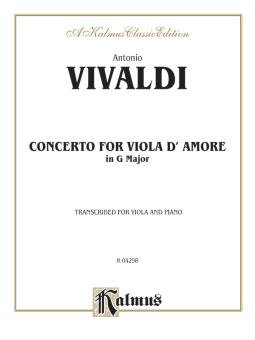 Concerto for Viola d'Amore (Piano) 