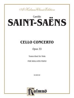 Cello Concerto, Op. 33 (Piano) 