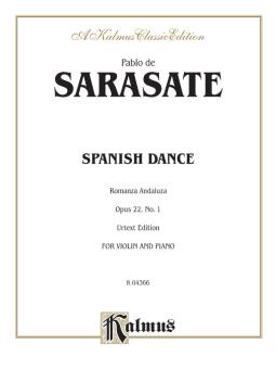 Spanish Dance, Op. 22, No. 1 (Violin) 