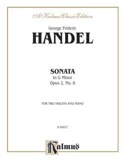 Sonata in G Minor, Op. 2, No. 8 (Piano) 