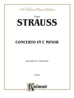 Concerto in C Minor, Op. 8 - Piano Part 