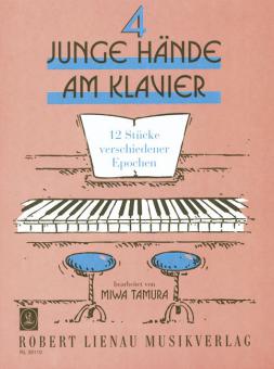 Four Young Hands on the Piano 