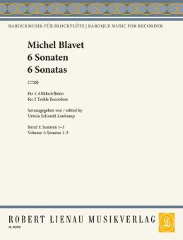 Six sonatas Vol. 1 Standard