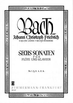 Six Sonatas BR B16/ Wf VIII:3/2 
