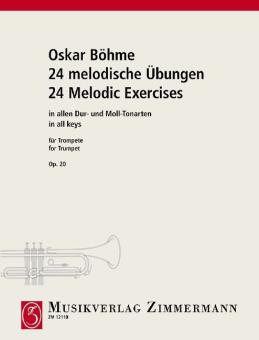24 melodic exercises in all keys op. 20 Standard
