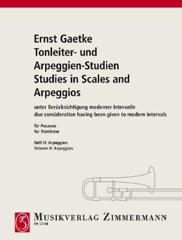 Scale and Arpeggio Studies Vol. 2 Standard
