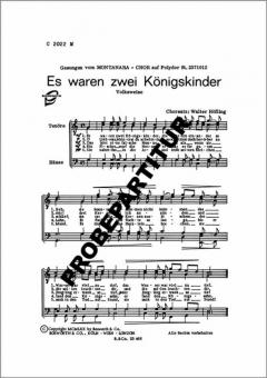 Es waren zwei Königskinder 