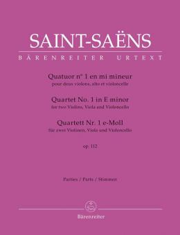 Quartet no. 1 E minor op. 112 Standard