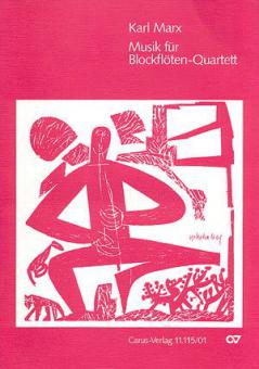 Musik für Blockflöten-Quartett 