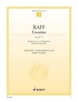 Cavatine op. 85/3 Standard
