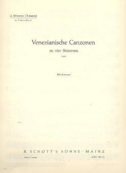 Venezianische Canzonen Download