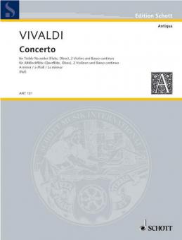Concerto A Minor RV 108/PV 77 Download