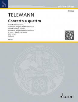 Concerto a quattro D Minor TWV 43: d 3 Download
