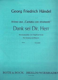 Arioso Dank sei Dir, Herr Download