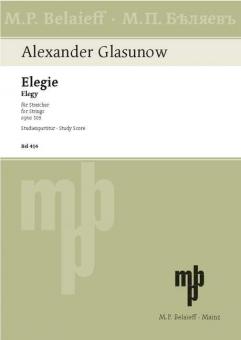 Elegie für Streicher op. 105 Download