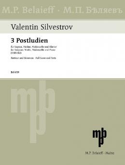 Drei Postludien Download