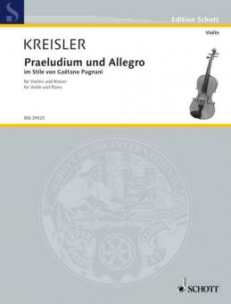 Praeludium and Allegro Download