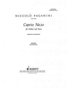 Caprice No. 20 B Minor Download