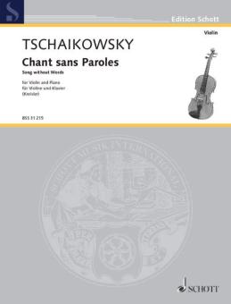 Chant sans paroles op. 2/3 Download