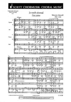 Tschechische Madrigale (Ceske madrigaly) H 278 Nr. 8 Download