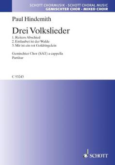 Drei Volkslieder Download