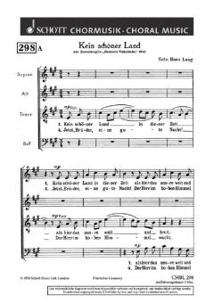 Nachtigallenkanon / Kein schöner Land Download