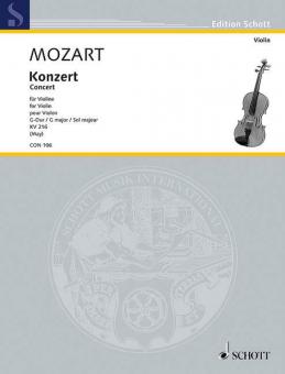 Concerto G Major K.216 Download