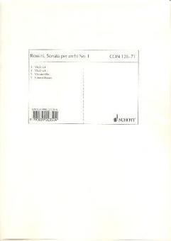 Sonata per archi No. 1 G Major Download