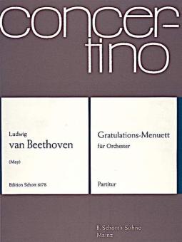 Gratulations-Menuett c-Moll op. posth. Download