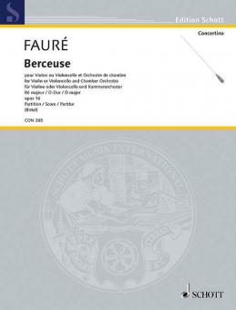 Berceuse D Major Op. 16 Download